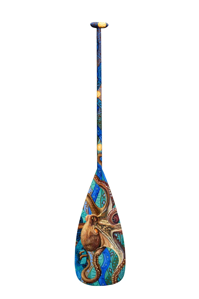 Sunrise (front) by Jeanne Bitz, Oil, 50 x 11 x 1.5
